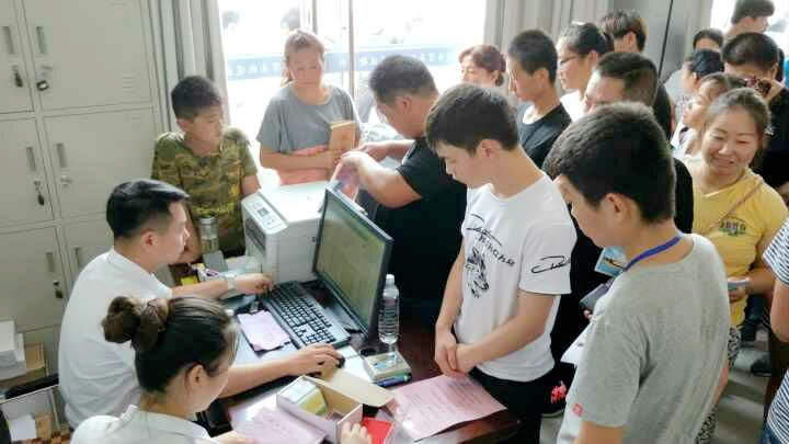 渭南軌道交通運輸學校開學第一天